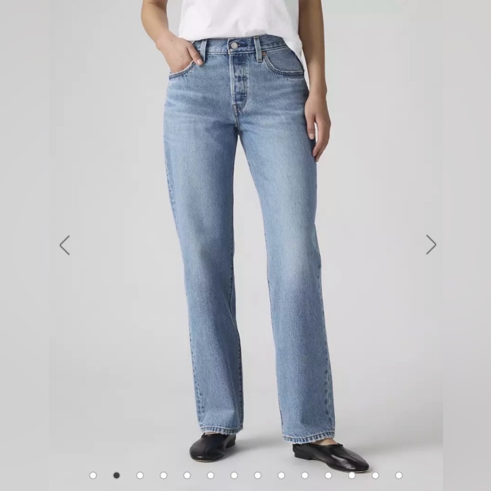 Levi’s 501 90s jeans for women light/medium wash